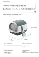 Caixa de areia com luz UV