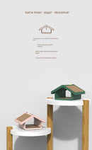 Casa de gato de luxo