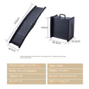 Rampa de plástico dobrável e antiderrapante